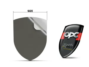 OPC Pegatinas Negocio Personalizadas Lujo Premium Alta Gama